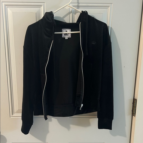 Juicy Couture Jackets & Blazers - Juicy Couture Classic Black Women's Hoodie and pants